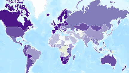 CARTE. Quels sont les pays les plus performants en matière de parité ? (NICOLAS ENAULT / CARTO)