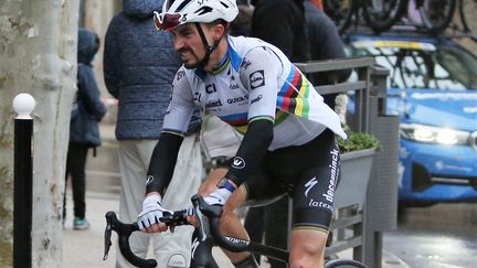 Julian Alaphilippe lors du Tour de la Provence. (LAURENT LAIRYS / LAURENT LAIRYS)