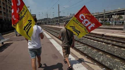  (La grève à la SNCF reconduite pour lundi©Maxppp)