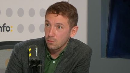 Mathieu Gallard, director of Ipsos studies on franceinfo.  Illustrative photo.  (FRANCEINFO / RADIO FRANCE)