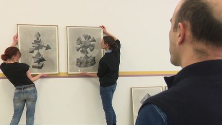 Suite Gnomonique, Raphaël Zarka au Portique, le Havre&nbsp; (France 3 Le Havre)