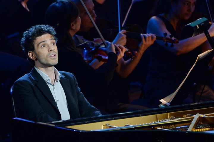 Le pianiste français Adam Laloum
 (BORIS HORVAT / AFP)