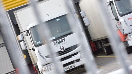 Le site du transporteur Mory Global, &agrave;&nbsp;Portes-l&egrave;s-Valence (Dr&ocirc;me), le 7 f&eacute;vrier 2015.&nbsp; (CHRISTOPHE ESTASSY / CITIZENSIDE / AFP)