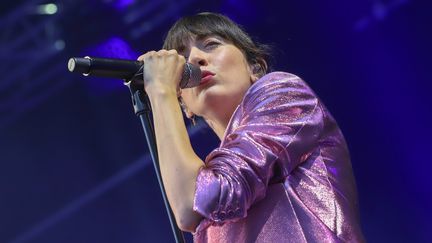 Nolwenn Leroy en concert à Marcq en Baroeul, le 14 juillet 2018 (1 / MAXPPP)