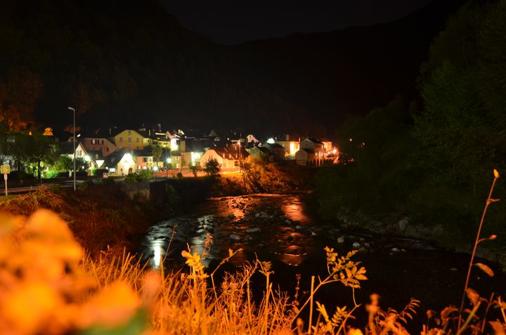 Le village de Sarrance (Pyrénées-Atlantiques), le 28 septembre 2018. (THOMAS BAIETTO / FRANCEINFO)