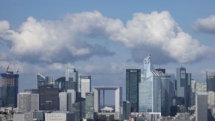 Le quartiers de La Défense, le 16 septembre 2021. Phot d'illustration. (THOMAS SAMSON / AFP)