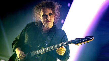 Robert Smith en concert avec The Cure au Wembley Arena de Londres le 3 décembre 2016.
 (Valerio Berdini/REX/Shutterstock /Sipa)