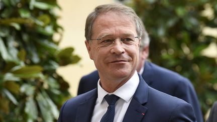 François Asselin, le président de la CPME, à Matignon, à Paris, en juillet 2020. (BERTRAND GUAY / AFP)