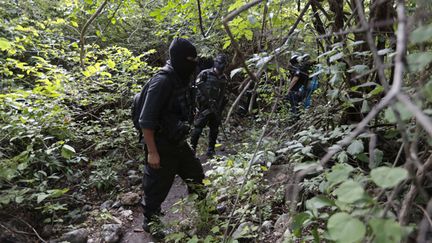 &nbsp; (28 cadavres ont été découverts dans des fosses clandestines à Pueblo Viejo, près d'Iguala © REUTERS/Jorge Dan Lopez)