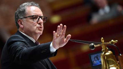 Richard Ferrand, président de l'Assemblée nationale. (BERTRAND GUAY / AFP)