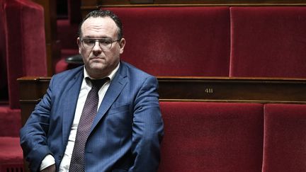 Le député de l'Ain Damien Abad, à l'Assemblée nationale, à Paris, le 29 novembre 2022. (STEPHANE DE SAKUTIN / AFP)