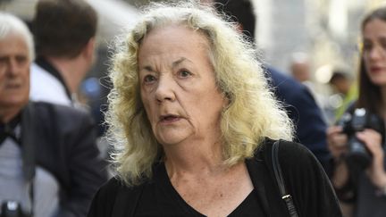 La comédienne Catherine Hiegel à Paris (France) le 31 mai 2018 (BERTRAND GUAY / AFP)