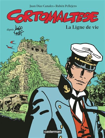 Couverture de "Corto Maltese, La Ligne de vie". (EDITIONS CASTERMAN)