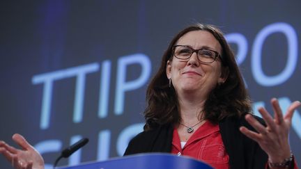 &nbsp; (Cécilia Malmström, commissaire européenne au commerce  © MaxPPP)