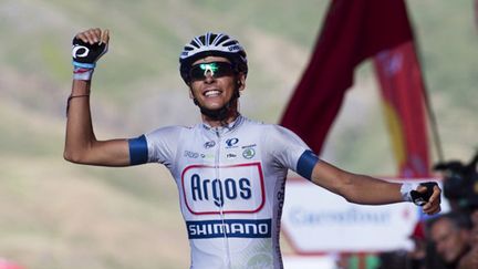 Warrren Bargui, symbole de la réussite française sur la Vuelta (JAIME REINA / AFP)