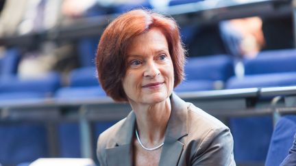 Mireille Faugère, alors directrice générale de l'AP-HP, le 14 juin 2013 à Paris. (GARO / PHANIE / AFP)