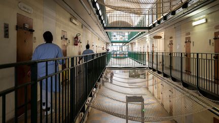 La prison de Fresnes (Val-de-Marne), le 3 juillet 2020. (JOEL SAGET / AFP)