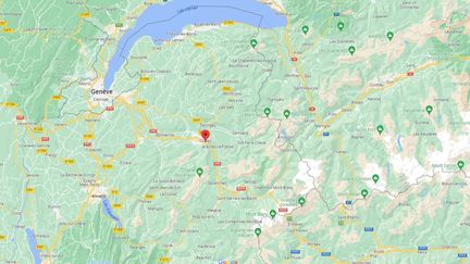 Près d'une demi-tonne de cannabis a été saisie lors d'une opération de police à Cluses et Scionzier, en Haute-Savoie, le 7 mars 2022. (GOOGLE MAPS)