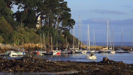 La baie de&nbsp;Douarnenez (Finist&egrave;re), 16 mai 2012.&nbsp; (GÉRARD LABRIET / PHOTONONSTOP / AFP)