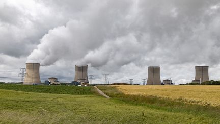 La centrale nucléaire de Cattenom (Moselle), le 5 juin 2022. (CAROLINE PAUX / HANS LUCAS / AFP)