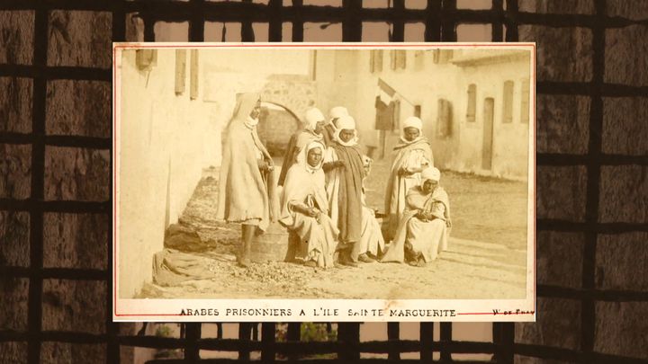 Des photographies des Algériens détenus au Fort Royal de l’île Sainte-Marguerite ont été retrouvées. (France 3 Côte D'Azur : N.Jourdan ; D.Mouaki ; A. Vejux)