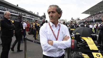 Alain Prost au Grand Prix du Mexique, le 28 octobre 2018 à Mexico. (ALFREDO ESTRELLA / POOL)