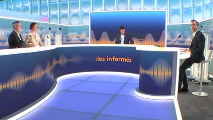 La plateau des informés du matin du 11 novembre 2024. (FRANCEINFO / RADIO FRANCE)