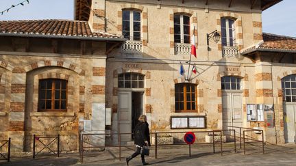 La mairie de Montcabrier (Lot). Photo d'illustration. (BARRERE JEAN-MARC / HEMIS.FR)