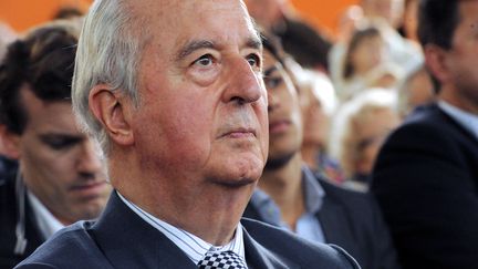 L'ancien Premier ministre Edouard Balladur lors d'un meeting de l'UMP &agrave; Paris, le 7 juin 2012. (MEHDI FEDOUACH / AFP)