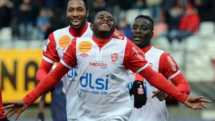 Djamel Bakar ici sous le maillot de Nancy (PATRICK HERTZOG / AFP)