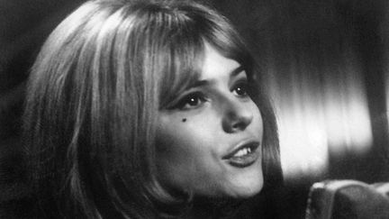 La chanteuse France Gall, le 1er mars 1965, lors de l'Eurovision. (STR / AFP)