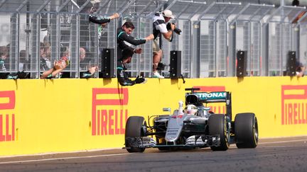 Lewis Hamilton (Mercedes) (FERENC ISZA / AFP)