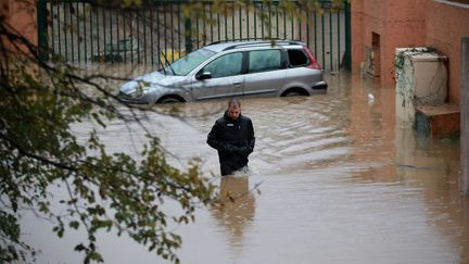 Des inondations au Muy (Var), le 24 novembre 2019. (PHILIPE ARNASSAN / MAXPPP)