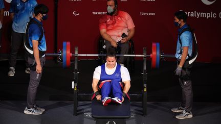 L’haltérophile Souhad Ghazouani a décroché, dimanche 29 août,&nbsp;la médaille de bronze dans la&nbsp;catégorie des -73kg. (NGUYEN TUAN / CPSF)