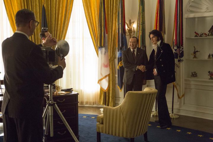 Kevin Spacey et Michael Shannon dans "Elvis et Nixon" de Liza Johnson
 (Steve Dietl / Amazon Studios &amp; Bleecker Street)