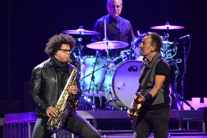 Bruce Springsteen en concert à Bercy, juillet 2016
 (BERTRAND GUAY / AFP)