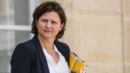 La ministre des Sports Roxana Maracineanu à Paris, le 19 juin 2019. (LUDOVIC MARIN / AFP)