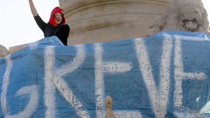 Strike is a right in France (illustration).  (ANNE-CHRISTINE POUJOULAT / AFP)