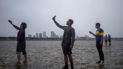 Irma filmé par les habitants