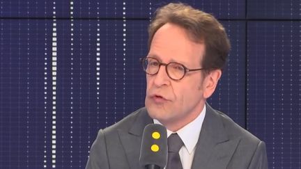 Gilles Le Gendre, député LREM de Paris, invité jeudi 10 mai de franceinfo. (RADIO FRANCE / FRANCE INFO)