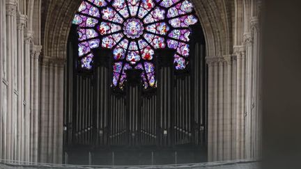 Restauration des tuyaux de l'orgue de Notre-Dame en Corrèze