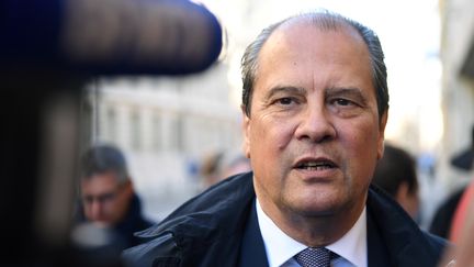 Jean-Christophe Cambadélis à Paris, le 30 septembre 2017.&nbsp; (ERIC FEFERBERG / AFP)