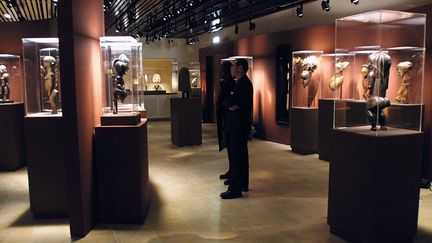 Au musée Dapper, à Paris.
 (Philippe Desmazes / AFP)