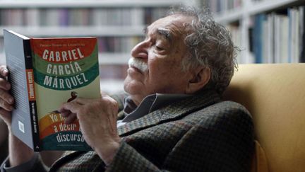 Gabriel Garcia Marquez chez lui à Mexico en 2010
 (Miguel Tovar / AP PHOTO / SIPA)