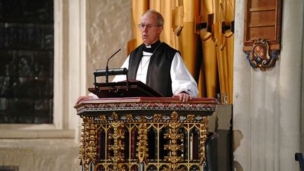 Mgr Justin Welby, archevêque de Canterbury. (JONATHAN BRADY / POOL via AFP)