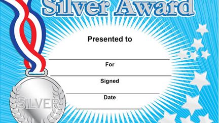 Premier prix d'un premier concours Silver Awards (silver awards)