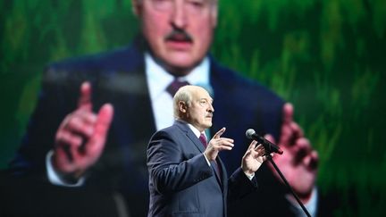 Le président de la Biélorussie, Alexandre Loukachenko, le 17 septembre 2020. (TUT.BY / AFP)