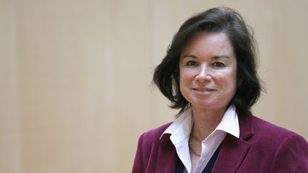 Sylvie Pierre-Brossolette, membre du CSA en charge de la représentativité des femmes, le 14 janvier 2013, à Paris.&nbsp; (PATRICK KOVARIK / AFP)