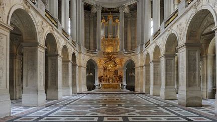 La nef de la Chapelle royale du château de Versaille
 (TRIPELON-JARRY / ONLY FRANCE)