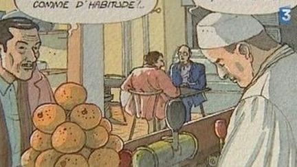 La vie de quartier à Besançon en BD
 (Culturebox)